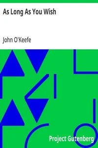 As Long As You Wish — John O'Keefe cover