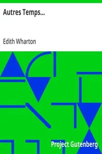 Autres Temps...: 1916 — Edith Wharton cover