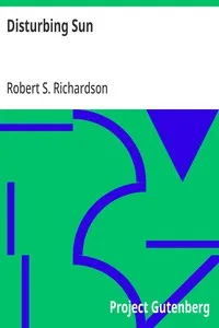 Disturbing Sun — Robert S. (Robert Shirley) Richardson cover