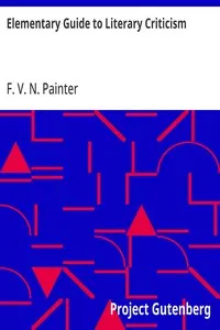 Elementary Guide to Literary Criticism cover