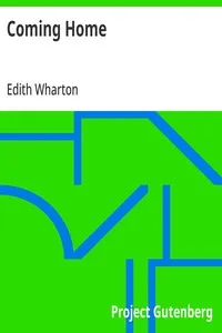 Coming Home: 1916 — Edith Wharton cover