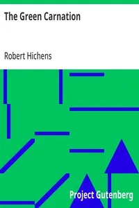 The Green Carnation — Robert Hichens cover