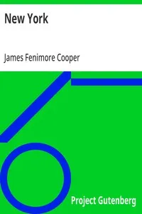 New York — James Fenimore Cooper cover
