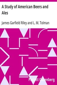 A Study of American Beers and Ales — James Garfield Riley cover