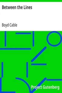 Between the Lines — Boyd Cable cover