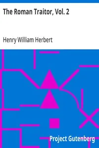 The Roman Traitor, Vol. 2 — Henry William Herbert cover