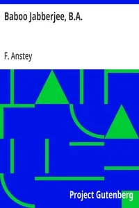 Baboo Jabberjee, B.A. — F. Anstey cover