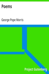 Poems — George Pope Morris cover