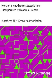 Northern Nut Growers Association Incorporated 39th Annual Report: at Norris, Tenn. September 13-15 1948 — Anonymous cover