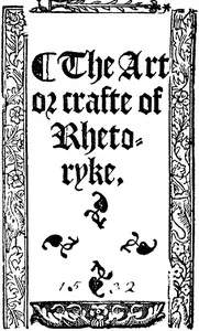 The Art or Crafte of Rhetoryke — Leonard Cox cover