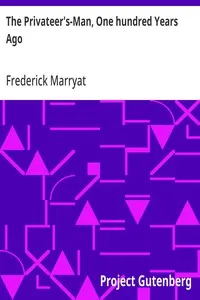 The Privateer's-Man, One hundred Years Ago — Frederick Marryat cover