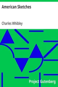 American Sketches — Charles Whibley cover