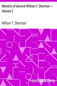 Memoirs of General William T. Sherman — Volume 2 cover
