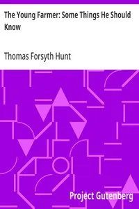 The Young Farmer: Some Things He Should Know cover