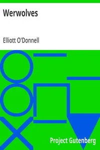 Werwolves — Elliott O'Donnell cover