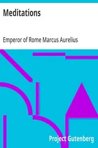 Meditations — Emperor of Rome Marcus Aurelius cover