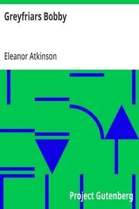 Greyfriars Bobby — Eleanor Atkinson cover
