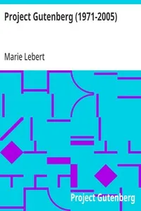Project Gutenberg (1971-2005) — Marie Lebert cover