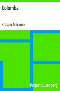 Colomba — Prosper Mérimée cover