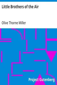 Little Brothers of the Air — Olive Thorne Miller cover
