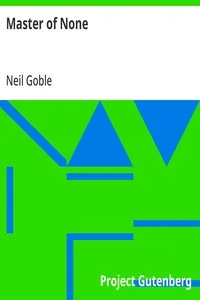 Master of None — Neil Goble cover