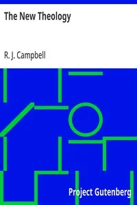 The New Theology — R. J. (Reginald John) Campbell cover