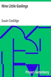 Nine Little Goslings — Susan Coolidge cover