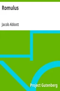 Romulus: Makers of History — Jacob Abbott cover