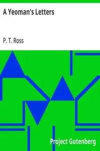 A Yeoman's Letters: Third Edition cover