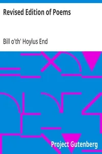 Revised Edition of Poems cover