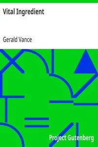 Vital Ingredient — Gerald Vance cover
