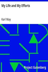 My Life and My Efforts — Karl May cover