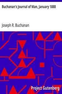 Buchanan's Journal of Man, January 1888: Volume 1, Number 12 — Anonymous cover