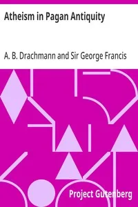 Atheism in Pagan Antiquity cover