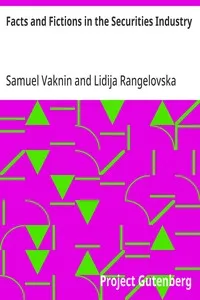 Facts and Fictions in the Securities Industry — Samuel Vaknin cover
