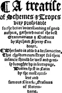 A Treatise of Schemes and Tropes — Richard Sherry cover