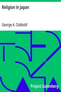 Religion in Japan — George A. (George Augustus) Cobbold cover