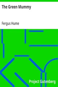 The Green Mummy — Fergus Hume cover