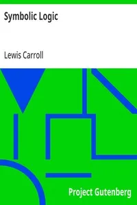 Symbolic Logic — Lewis Carroll cover