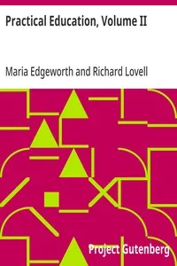 Practical Education, Volume II cover