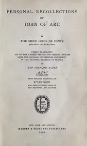 Personal Recollections of Joan of Arc — Volume 1 — Mark Twain cover