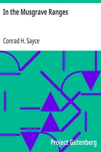 In the Musgrave Ranges — Conrad H. (Conrad Harvey) Sayce cover