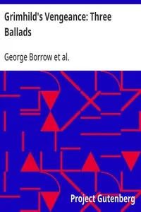 Grimhild's Vengeance: Three Ballads — George Borrow cover
