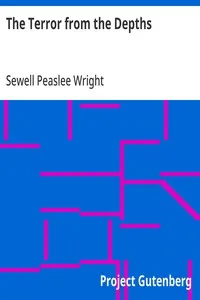The Terror from the Depths — Sewell Peaslee Wright cover