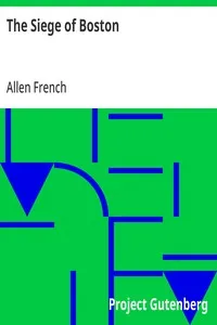 The Siege of Boston — Allen French cover