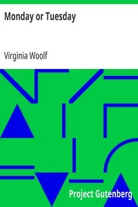 Monday or Tuesday — Virginia Woolf cover