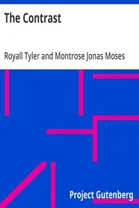 The Contrast — Royall Tyler cover
