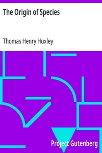 The Origin of Species: From 'The Westminster Review', April 1860 — Thomas Henry Huxley cover