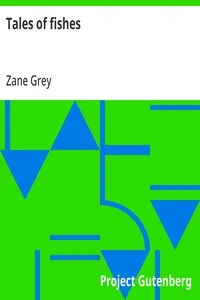 Tales of fishes — Zane Grey cover
