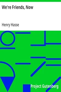 We're Friends, Now — Henry Hasse cover